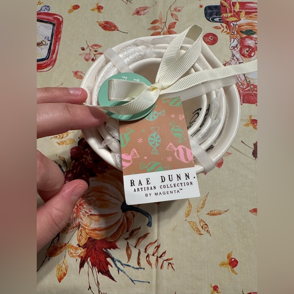 Rae Dunn “Peppermint” Measuring Cups